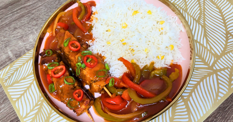 Chinese Pepper Chicken (Tastes like our Shashlik)