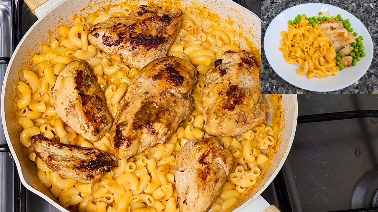 Creamy Tuscan Butter Chicken and Pasta