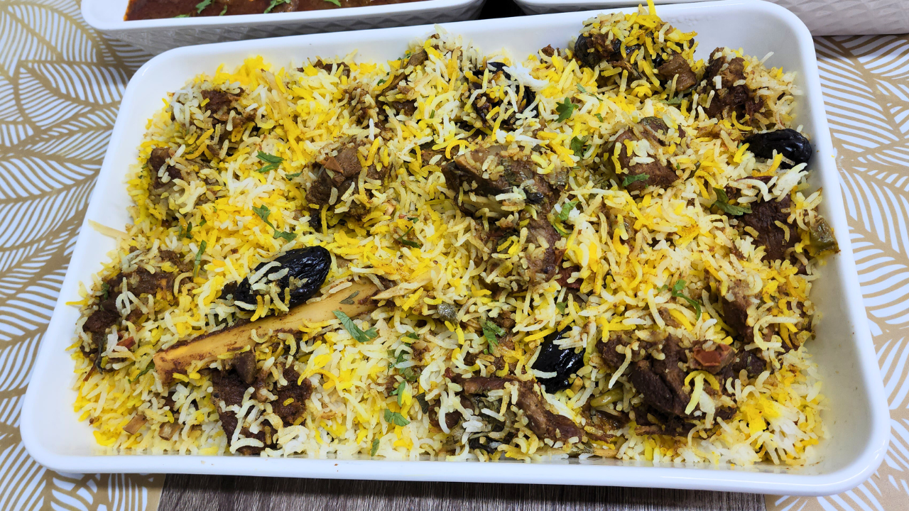 Mutton Masala Dum Biryani