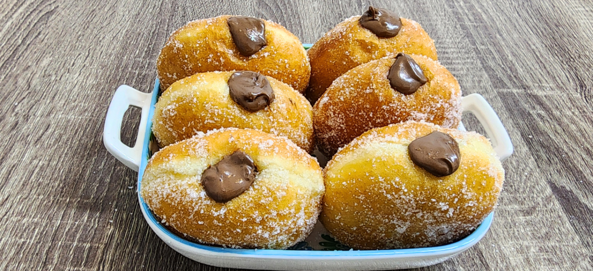 Chocolate Filled Donuts