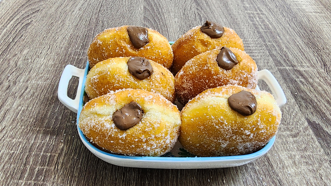 Chocolate Filled Donuts