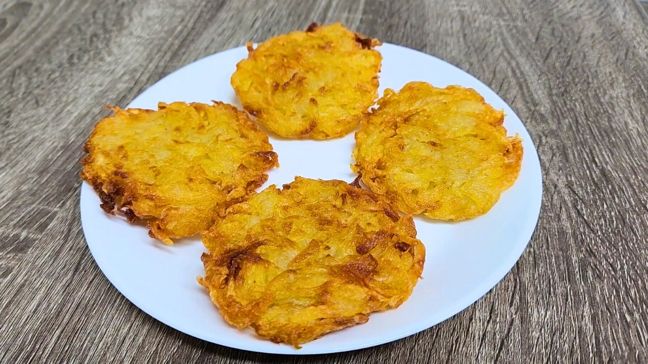 Crunchy Hash Browns without Eggs