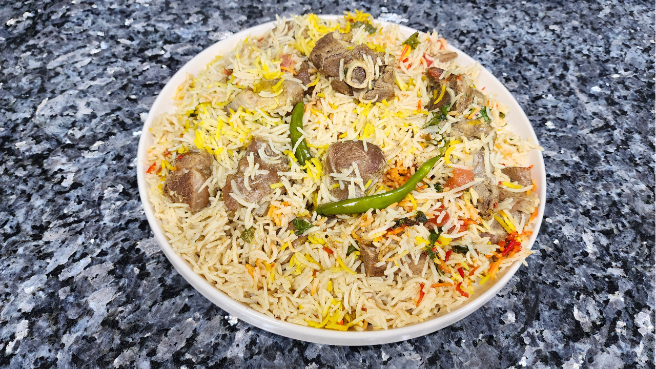 Mutton Pulao with a Twist – Naush Special